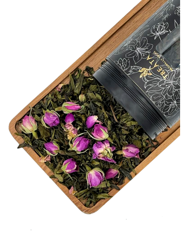 Dried roses Green Tea